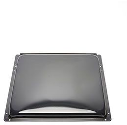Bandeja grill antiaderente esmaltada cinza. Dimensões: 43 x 36,5 cm. 00438344
