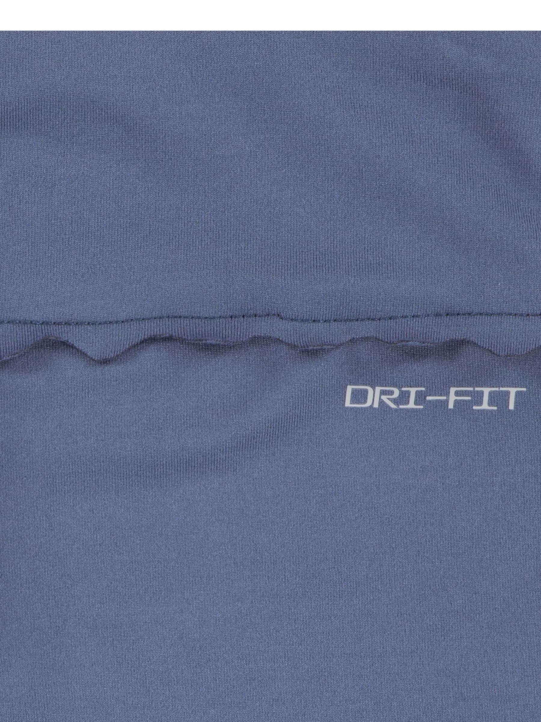 Blauw - Nike set van fietsshorts en T-shirt voor kleine kinderen