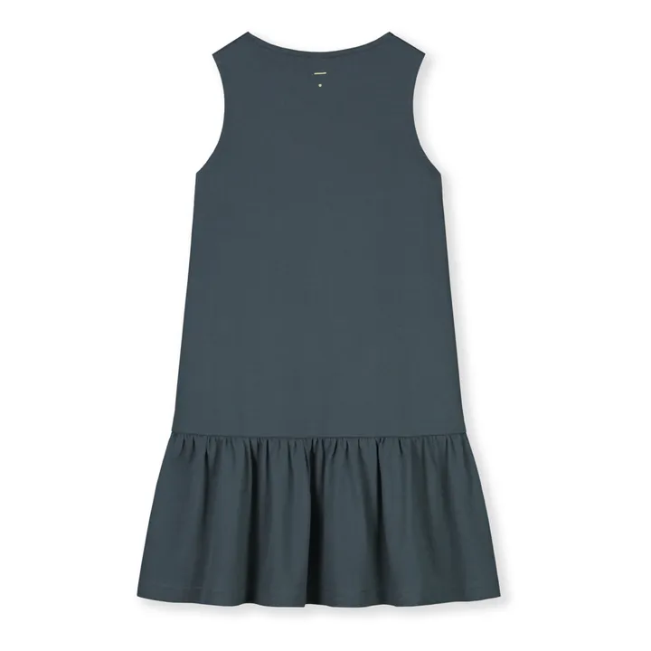 Gray Label Robe Coton Bio | Bleu gris
