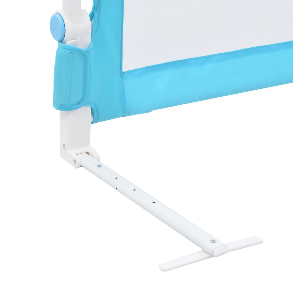 vidaXL Babybedhek blauw 120x42 cm polyester