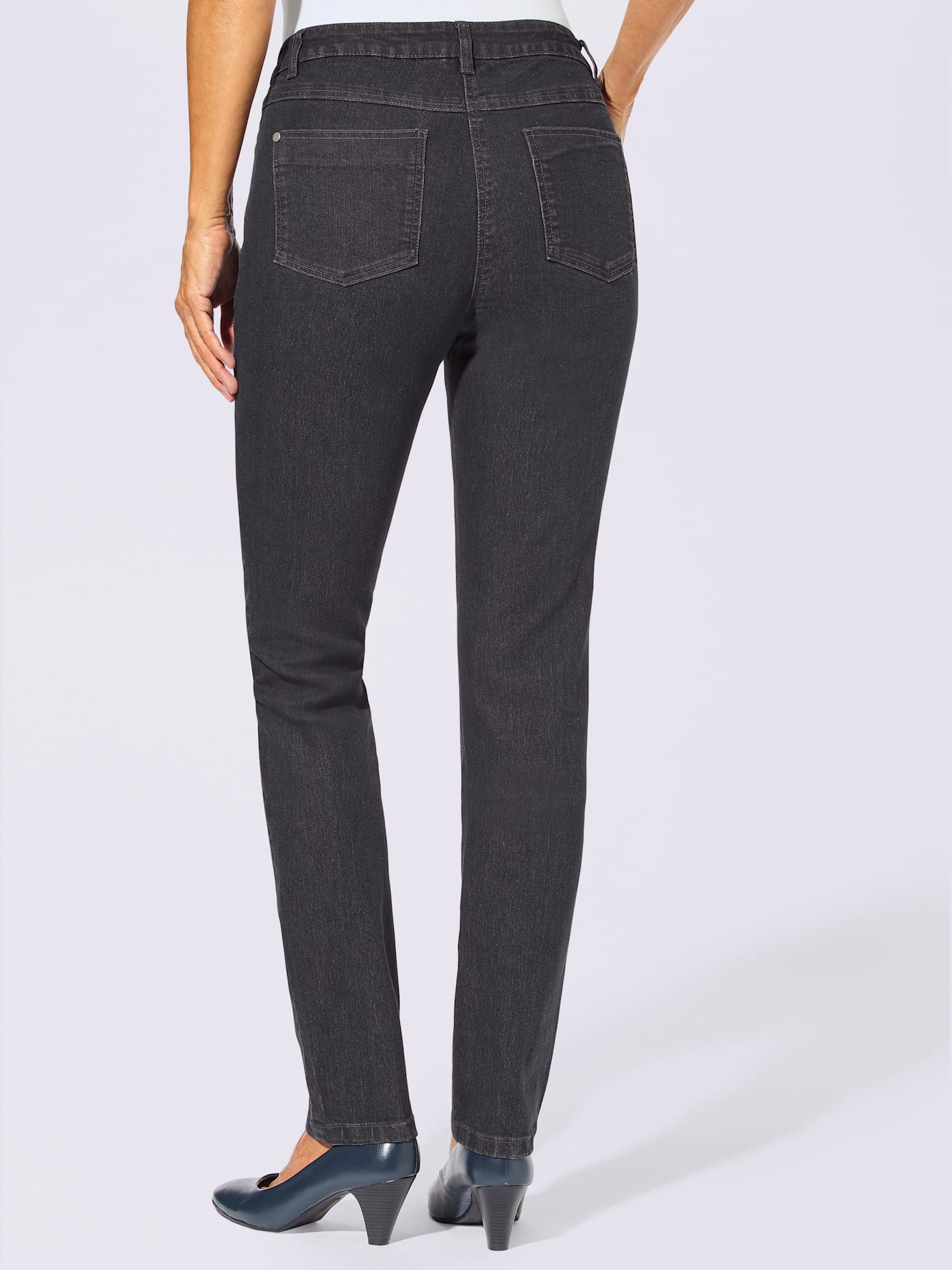 Jean femme affinant coupe droite