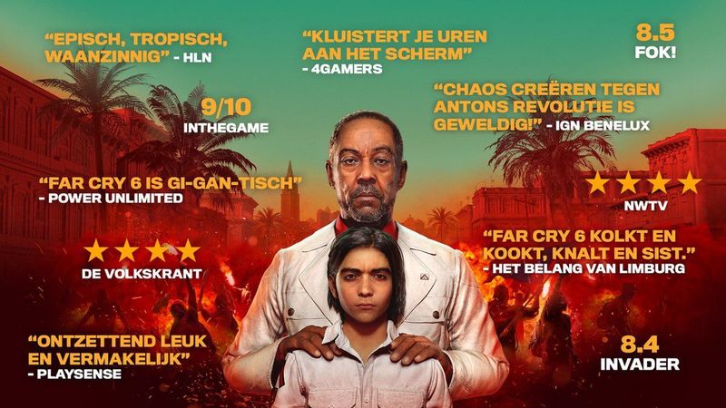 Far Cry 6 - PlayStation 5 - Actie Avontuur - Tropisch Paradijs - Guerrilla Oorlogvoering
