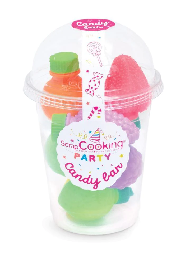 Boîte de Bonbons fruits acides x 7 Scrapcooking