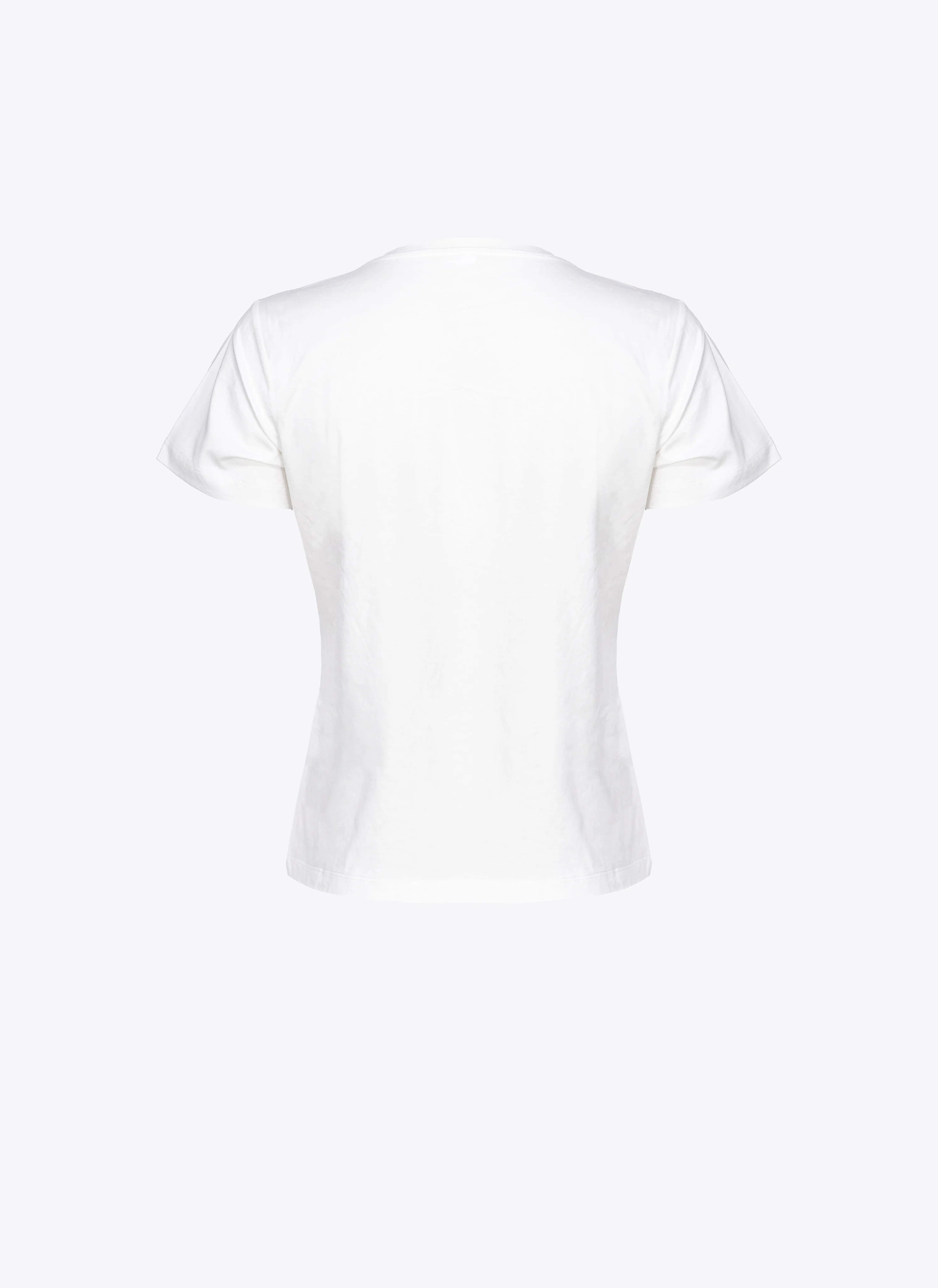 T-shirt à broderie love birds | Blanc