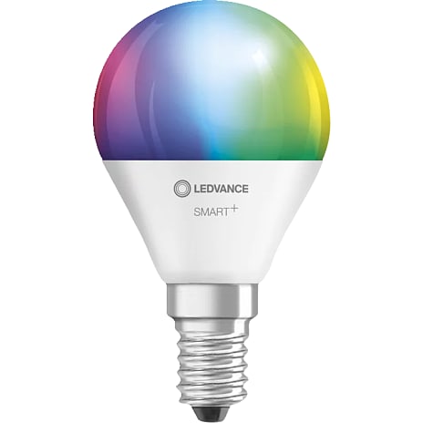 Ledvance smart+ kronepære 4,9W - multifarvet lys