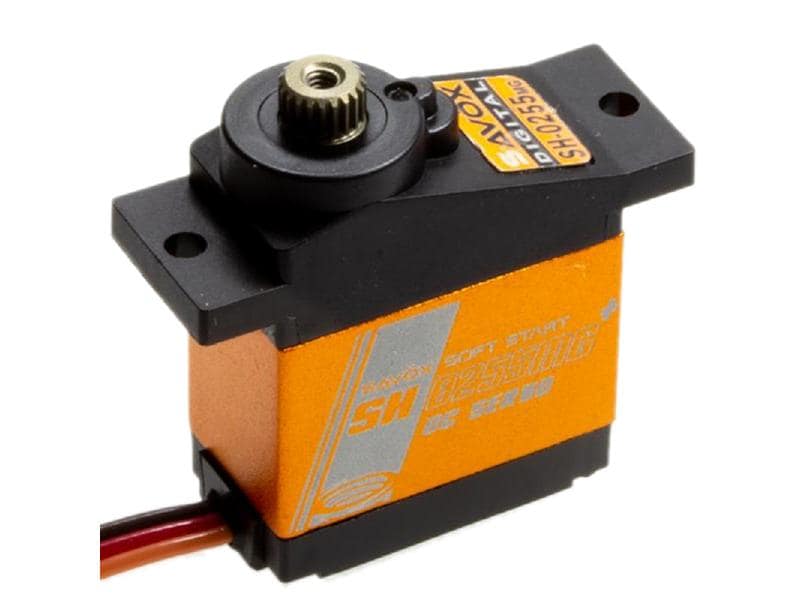 Savöx Micro Servo SH-0255MG  3.9 kg, 0.13 s, Digital Micro Digitalservo mit Softstart und Metallgetriebe