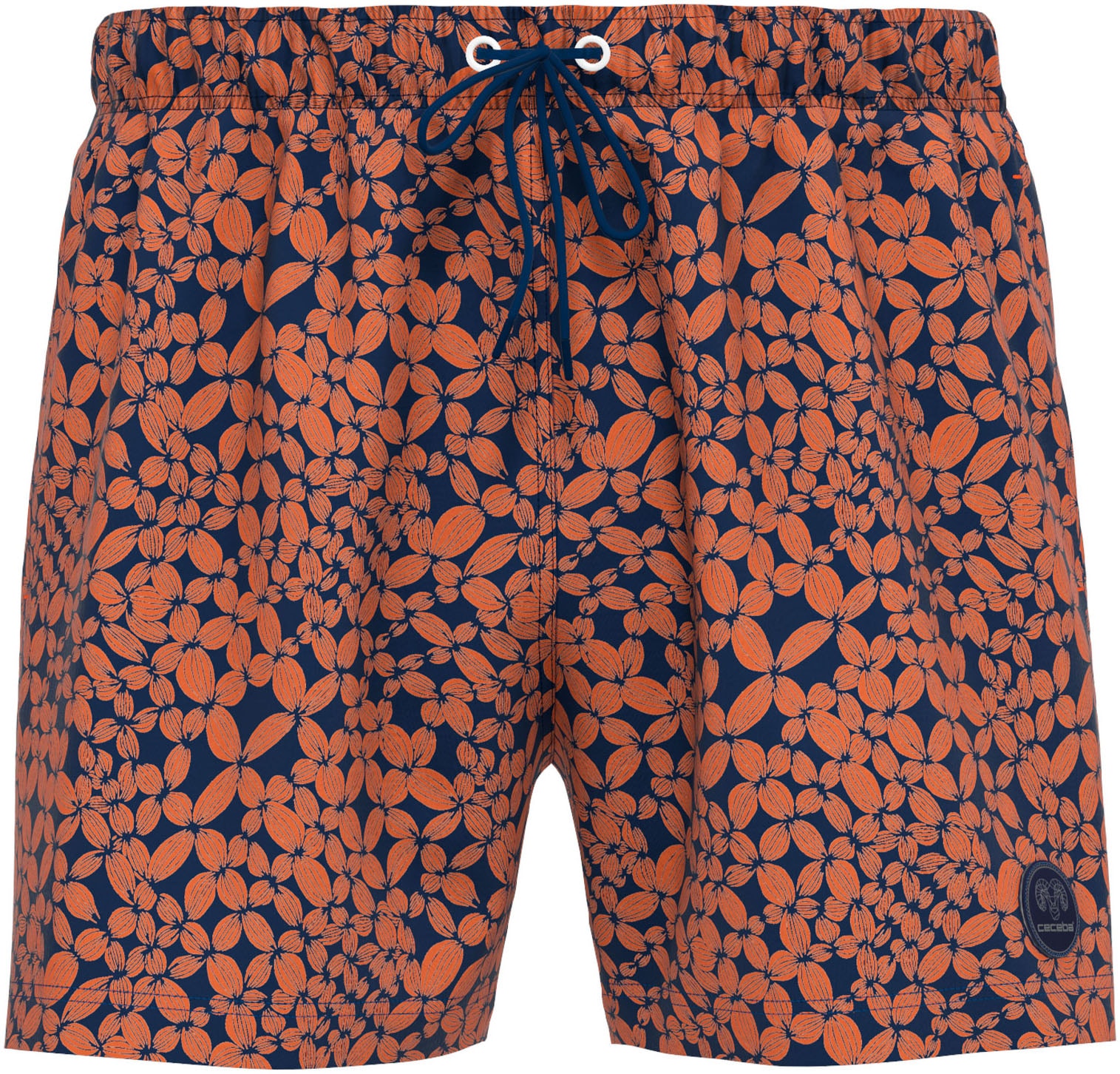 CECEBA Badeshorts mit tollem Print für warme Sommertage, mit Seitentaschen, bequem