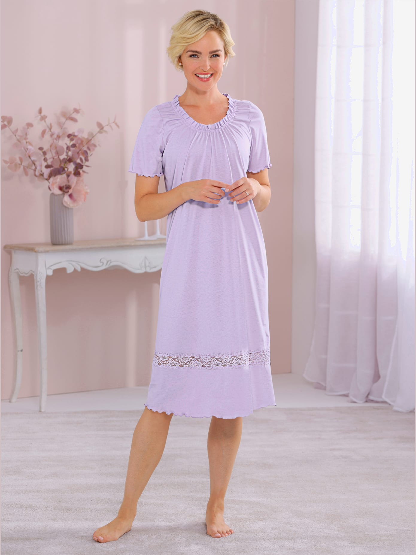 Chemise de nuit jersey fin