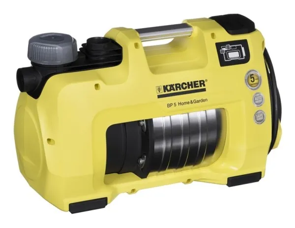 Kärcher BP 5 Home & Garden, 1000 W, 4,8 bar, 6000 l/t, Sort, Gul