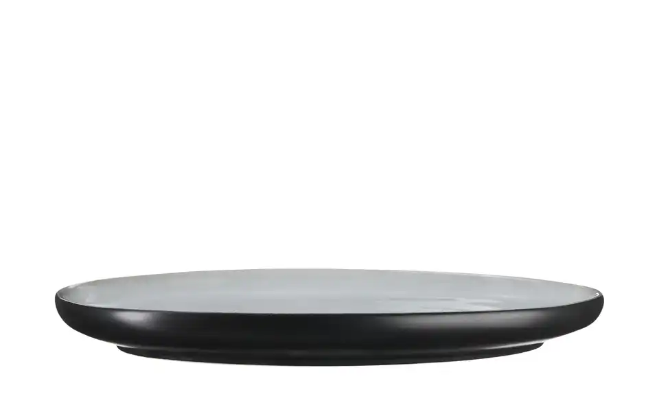 Peill+Putzler Servierplatte Como Schwarz, matt, Grün 30 cm