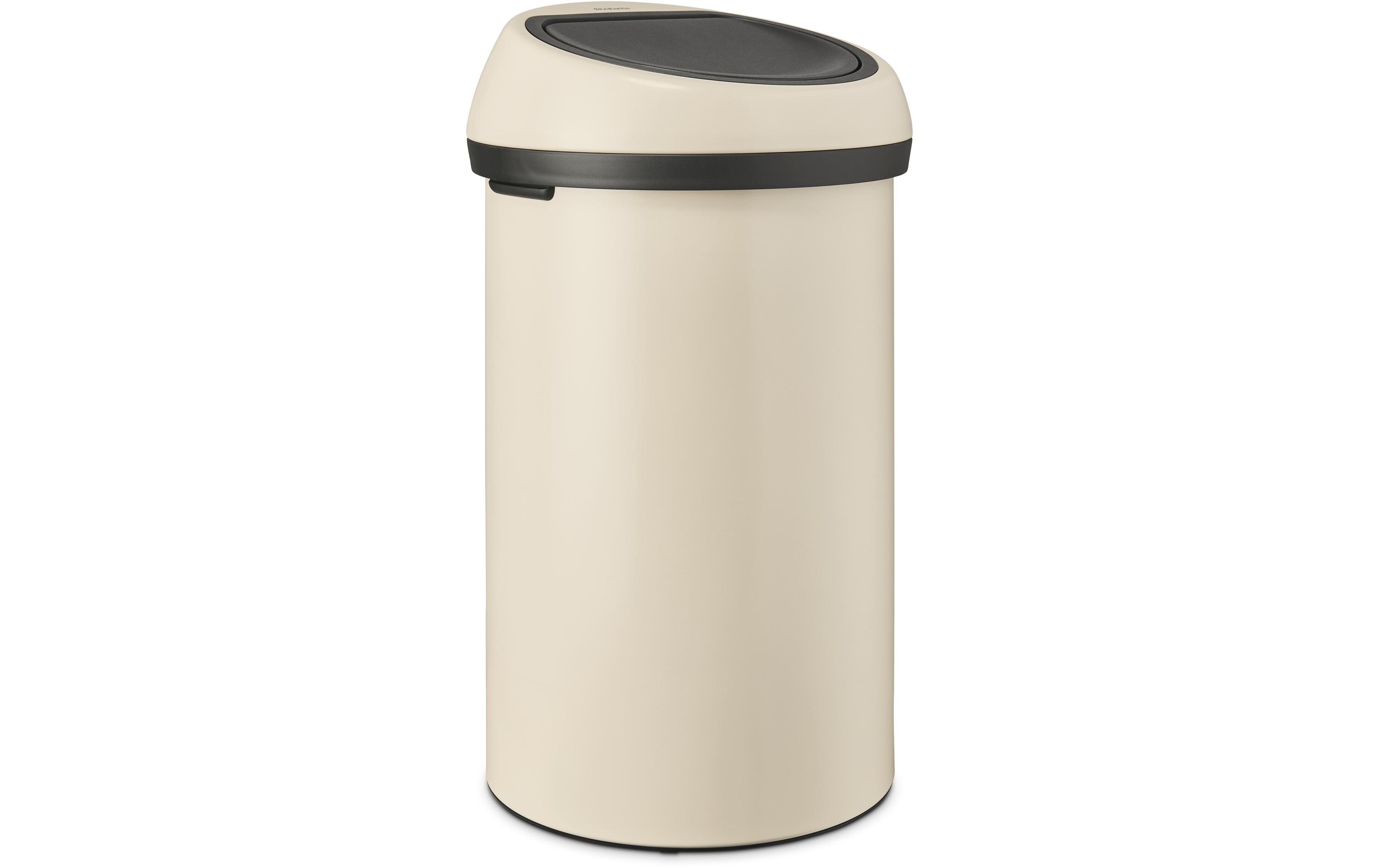 Toucheimer Touch Bin 60 l, Hellbeige<br>Platzsparender Abfallbehälter