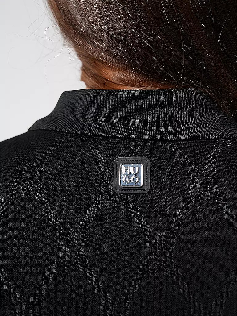 HUGO Poloshirt DELGIUDE schwarz