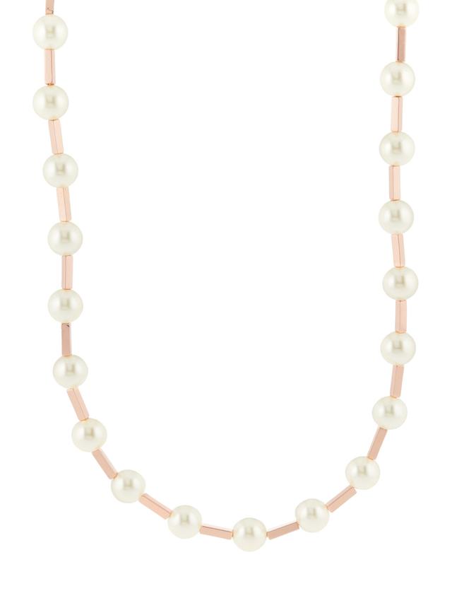 Armband & Collier, Muschelkernperlen & Hämatit