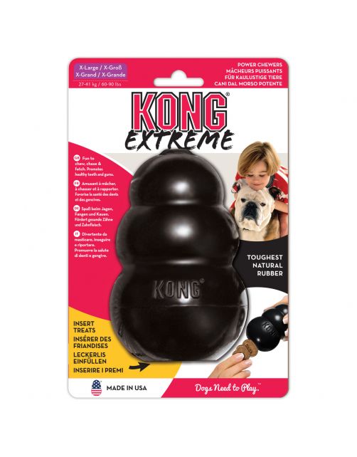 Kong Speeltje Extreme Zwart - Hondenspeelgoed