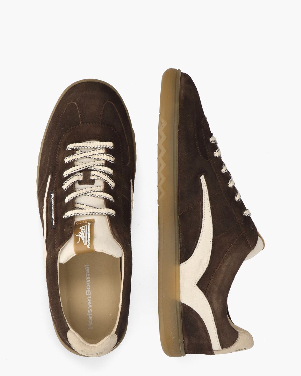 Floris Van Bommel De Zaler 01.13 Donkerbruin Herensneakers
