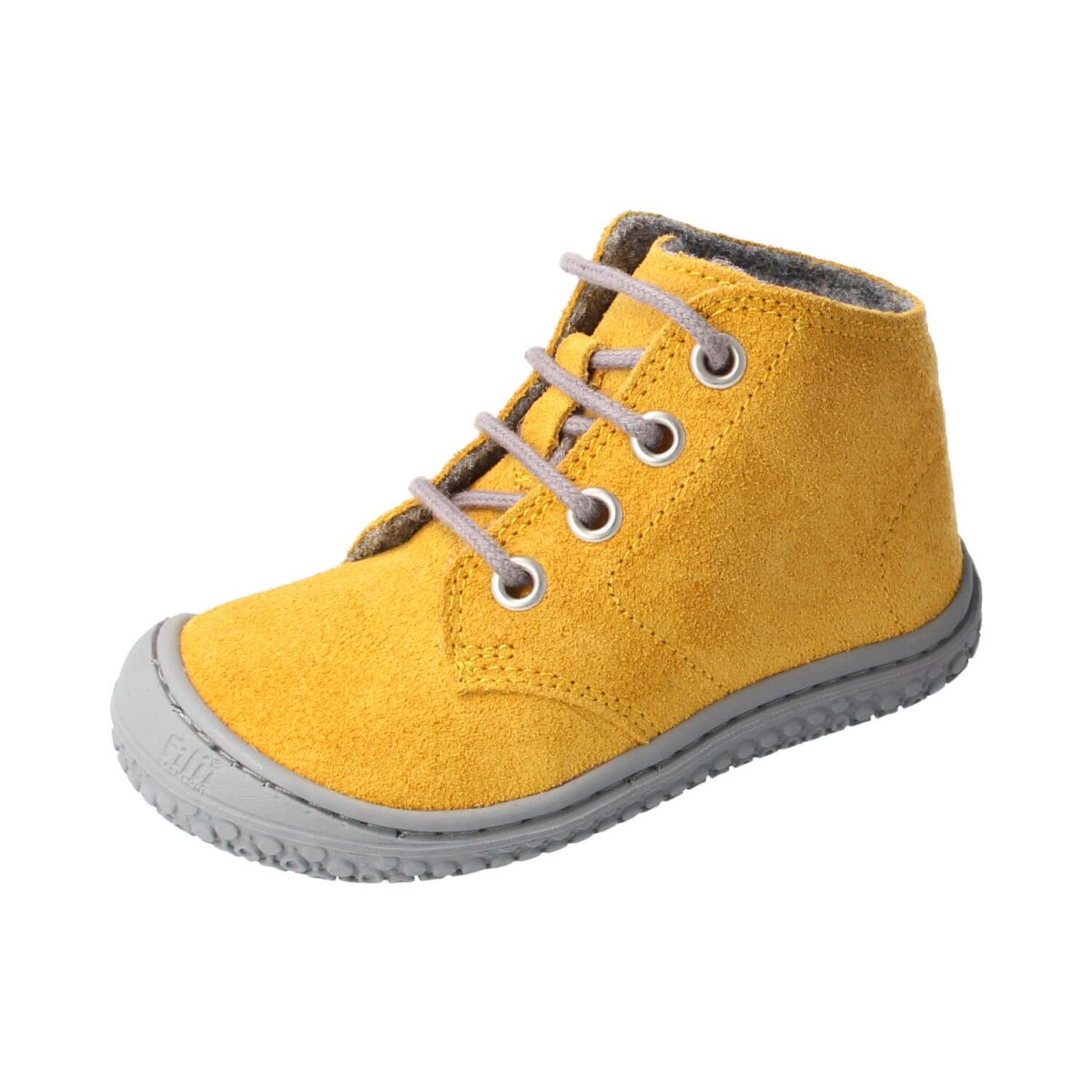 SL40011-F4 mustard SQUIRREL velours fleece laces Weite/S