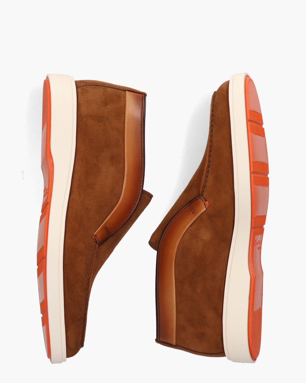 Santoni 17823 Cognac Herenloafers
