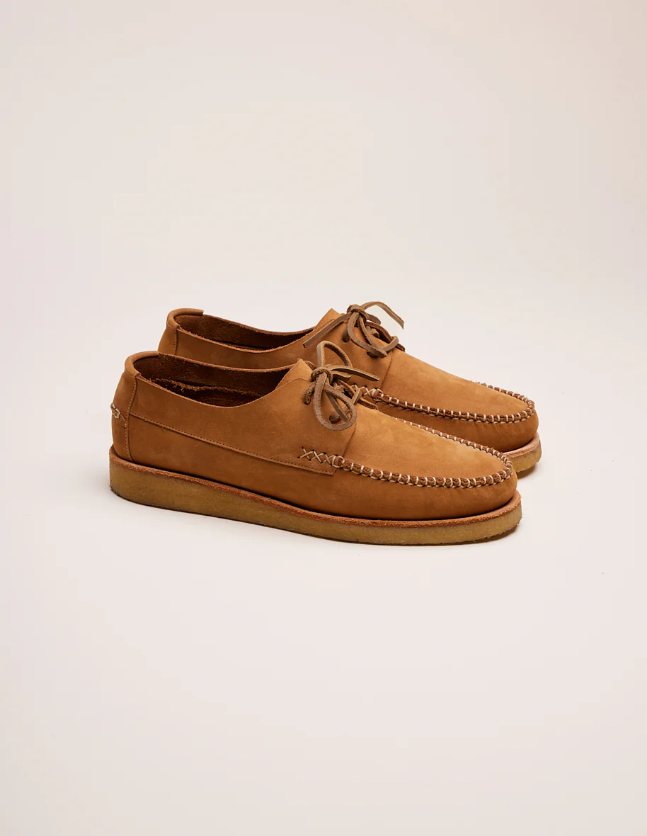 Chaussures Bateau Georges - Nubuck cognac