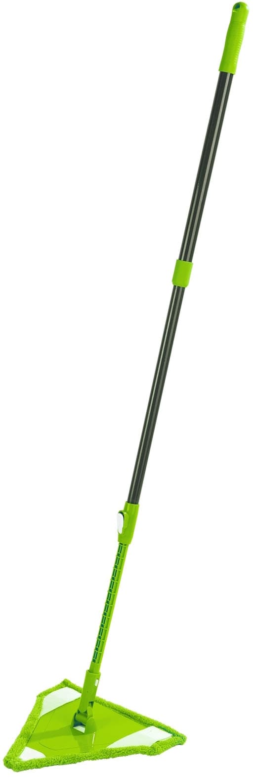 Maximex Bodenwischer-Set »Modell Triangel« flacher Wischmopp, Mikrofaser, zur Reinigung von Ecken & Nischen