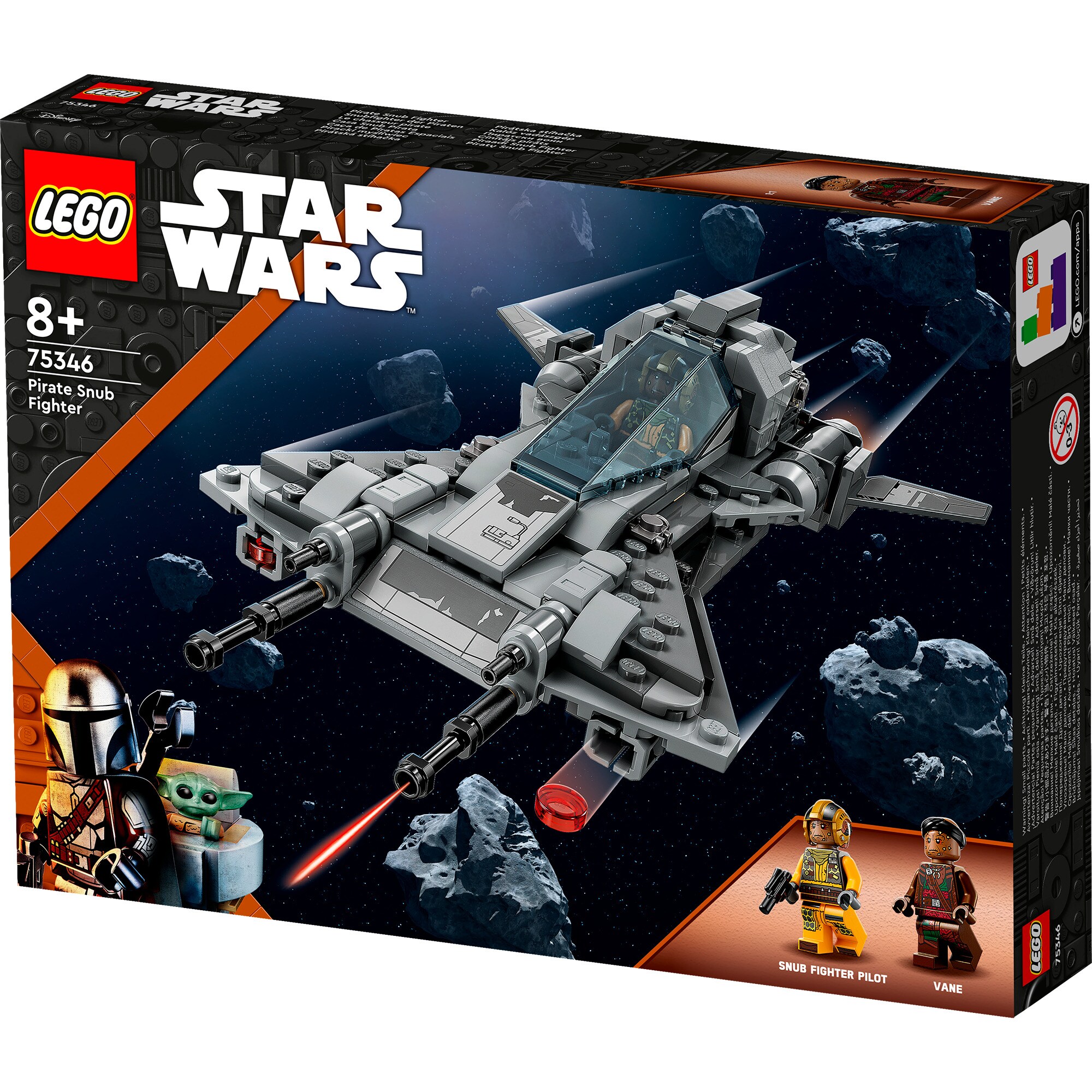 LEGO Konstruktionsspielzeug Star Wars Snubfighter der Piraten