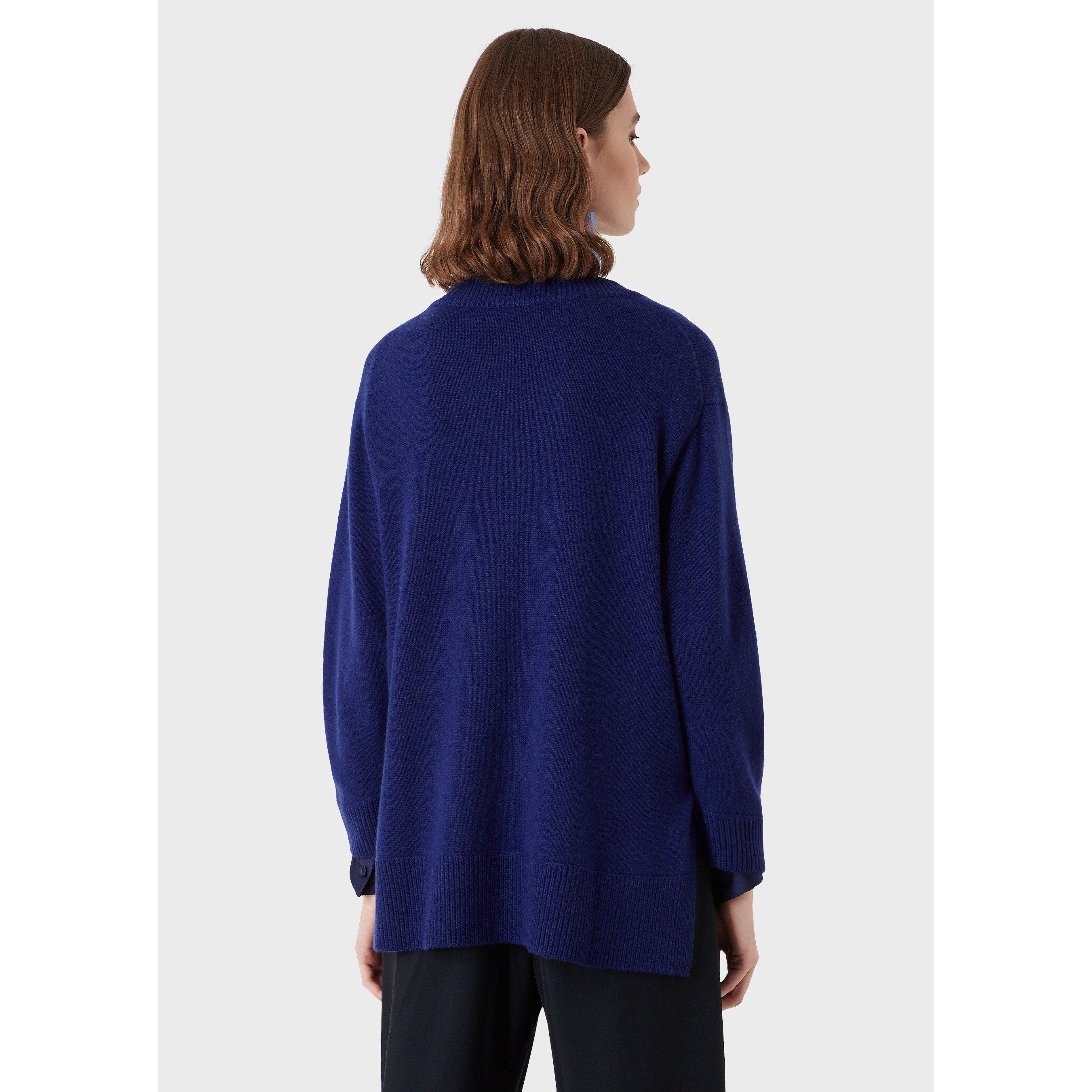 Emporio Armani V Neck Knitted Sweater