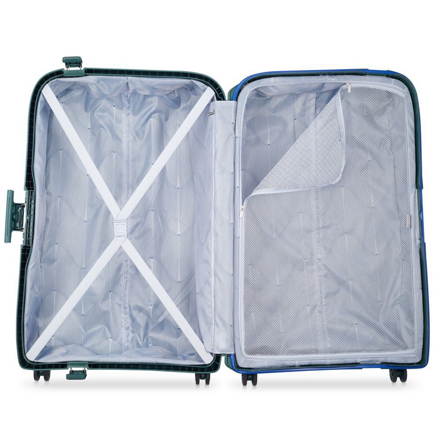 Delsey Moncey 4 Wheel Trolley 82 green