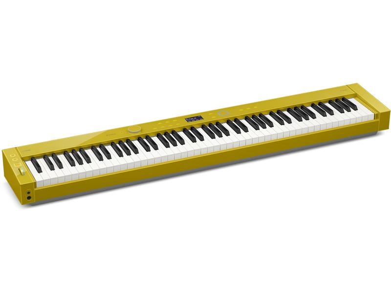 Casio E-Piano Privia PX-S7000 – Harmonious Mustard Digitalpiano mit dem authentischen Anschlag eines Flügels, innovativer Klangtechnologie und beeindruckender Ästhetik