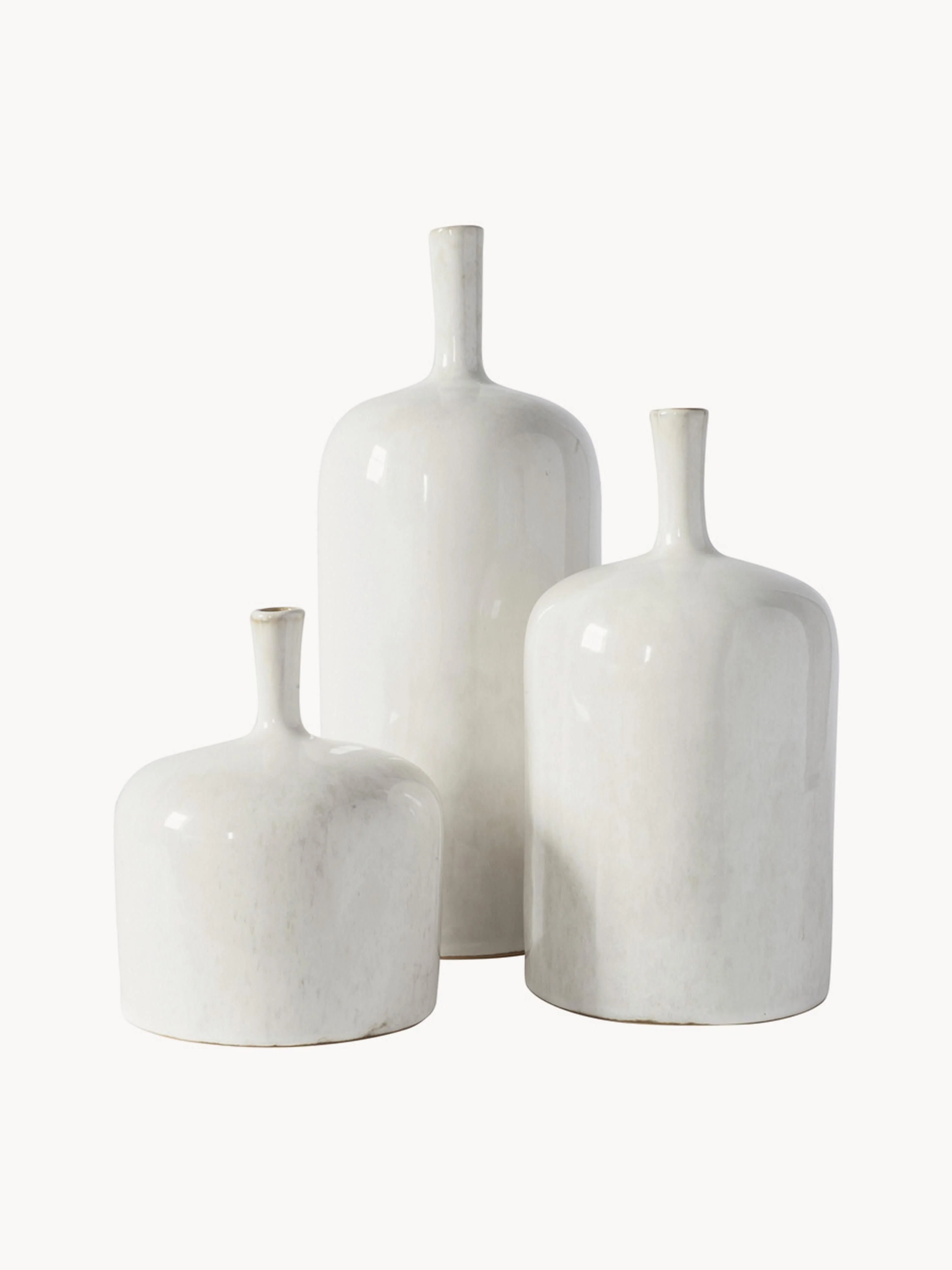 Flessenvazen Vormark, set van 3