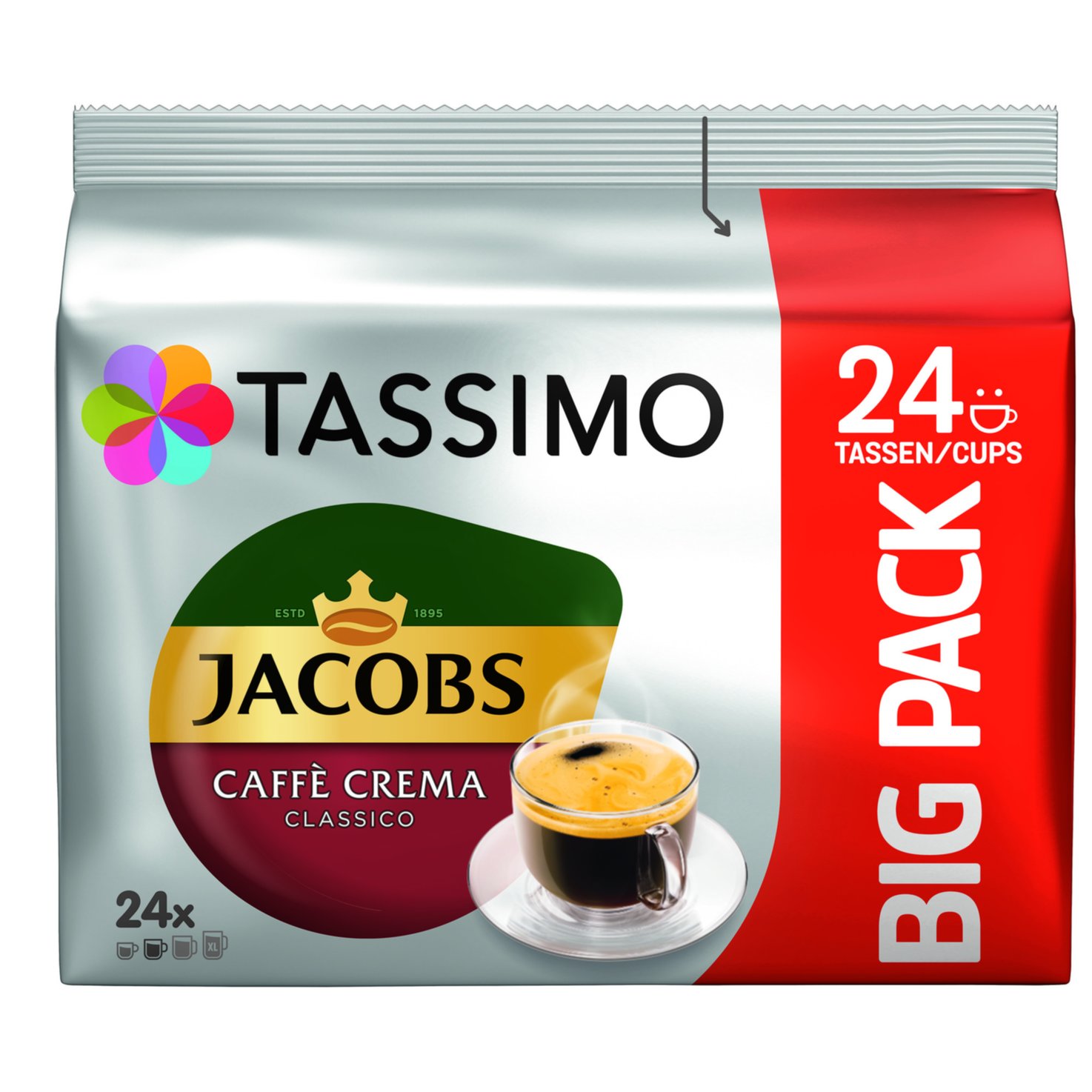 Tassimo Caffè Crema Classico 24 Caps