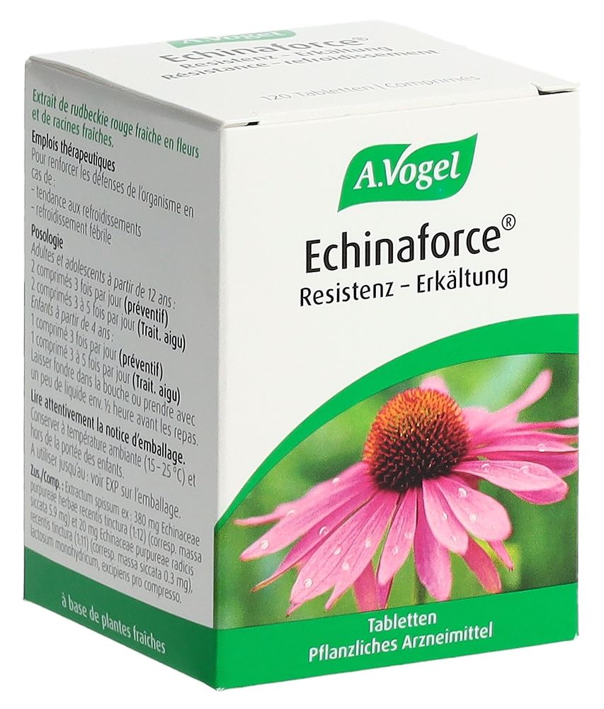 VOGEL Echinaforce Resistenz-Erkältung Tabl Glas 120 Stk