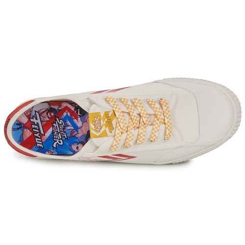 Feiyue - Fe Lo 1920 Street Fighter - Blanc / Rouge / Jaune
