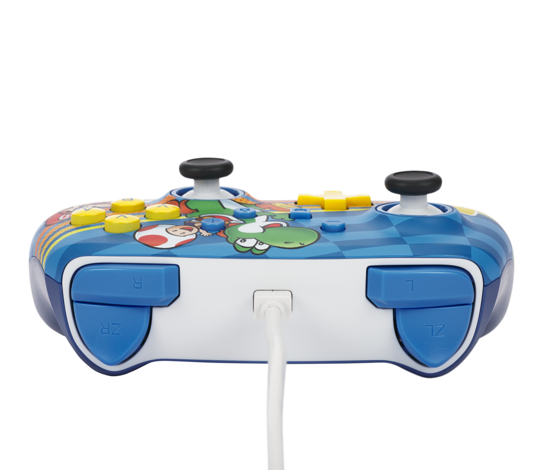 PowerA Enhanced Wired Controller for Nintendo Switch - Mushroom Kingdom Friends