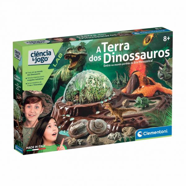 Clementoni Ciência & Jogo A Terra dos Dinossauros - 67400