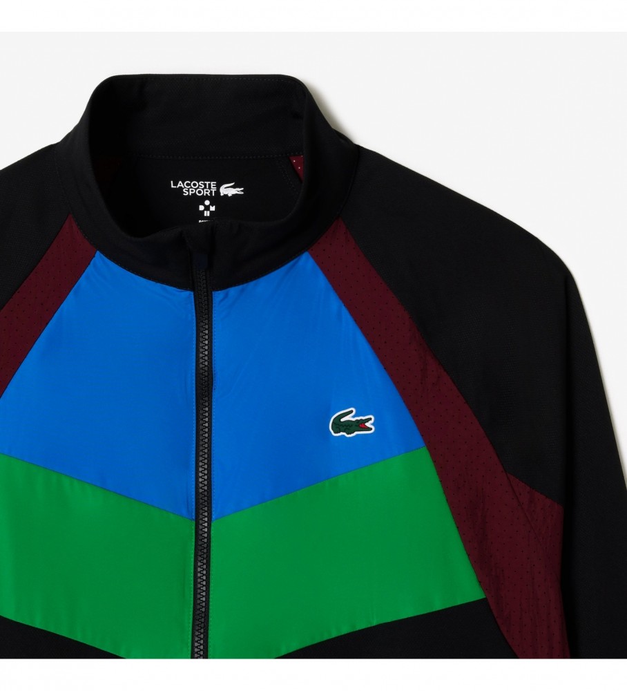 Conjunto de treino Lacoste Tennis Daniil Medvedev preto
