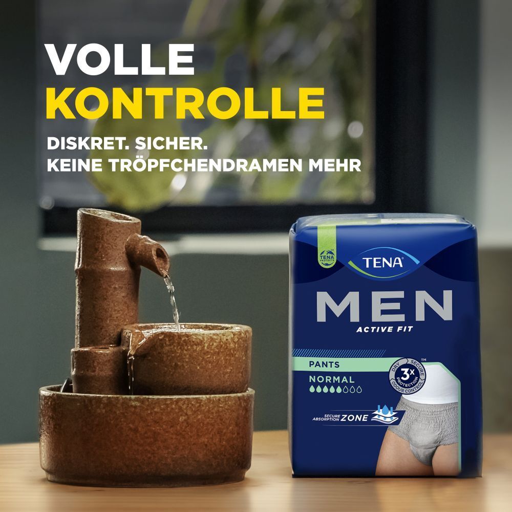 TENA Men Active Fit Pants Normal grau L/XL