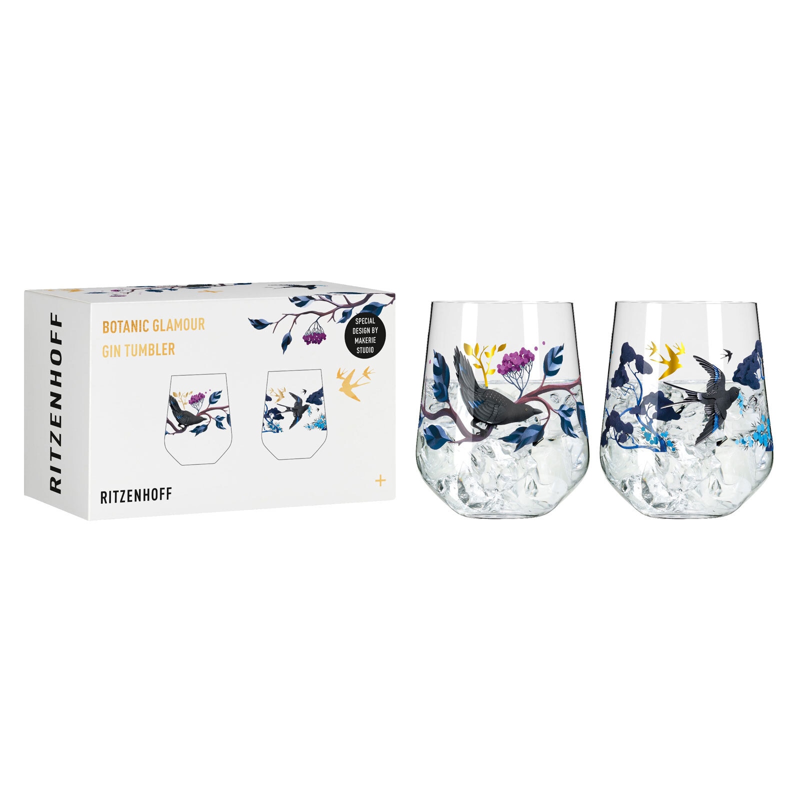 RITZENHOFF Tumbler BOTANIC GLAMOUR 2er Set