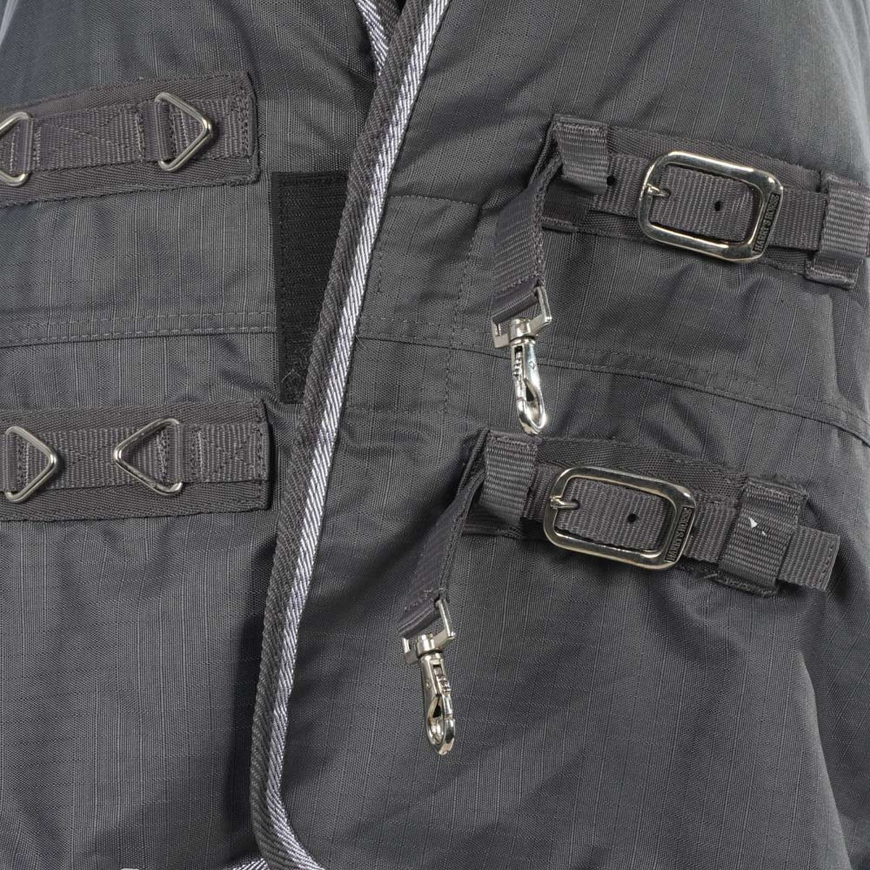Harry's Horse Outdoordeken Thor 200g met Hals Ebony