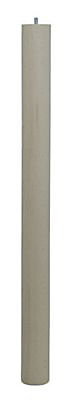 Pied de table carré H. 710 mm x ø 58 mm hêtre