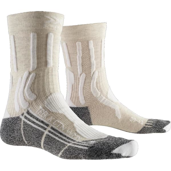 Chaussette randonnée X-SOCKS TREK X CTN WMN WHITE/ANTHRACITE