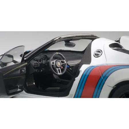 AUTOart Porsche 918 Spyder Martini 2013 weiß