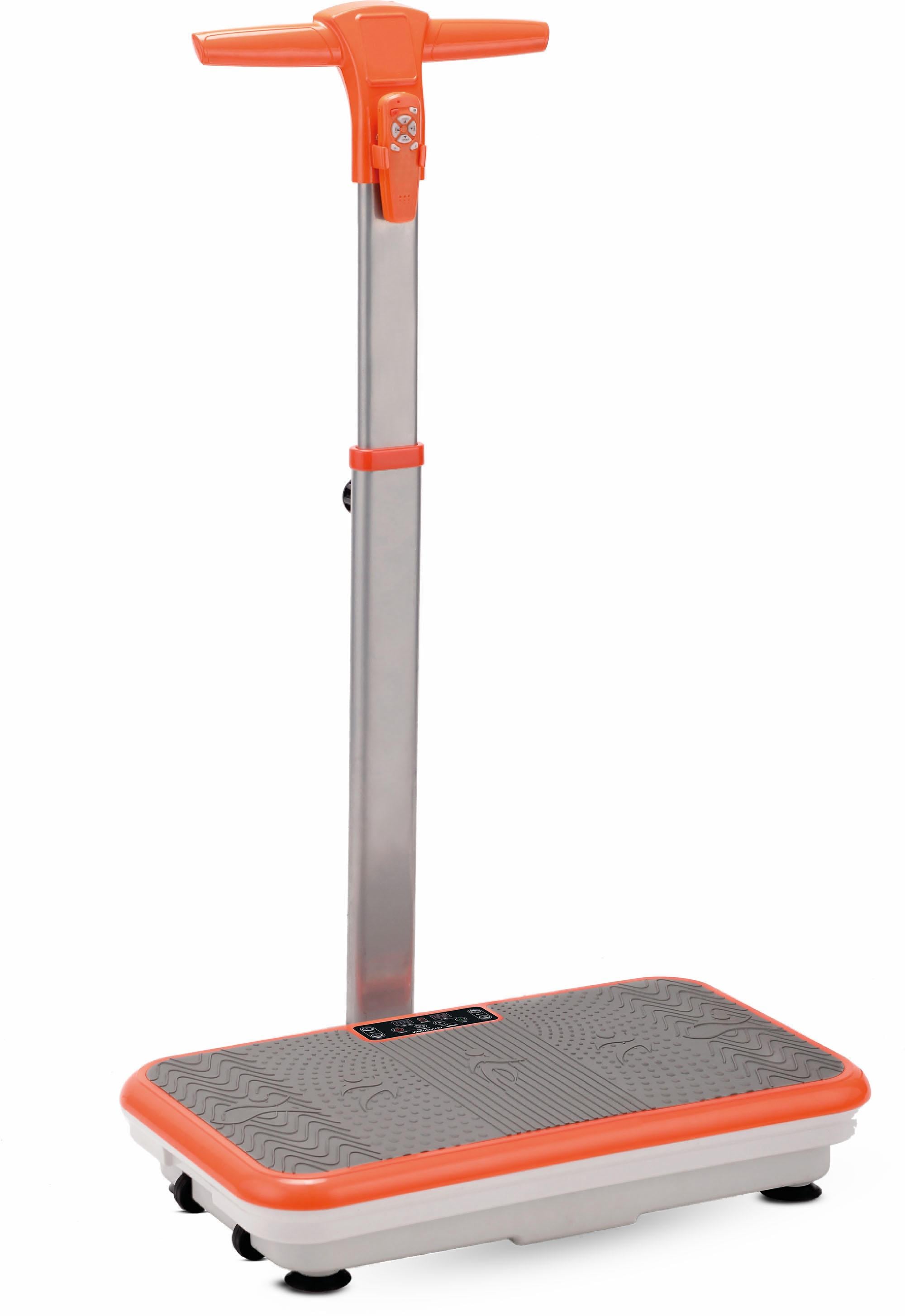 MediaShop Vibrationsplatte »VIBROSHAPER« 200 W 3 Intensitätsstufen Set, mit Trainingsbändern,  mit abnehmbarer Haltestange