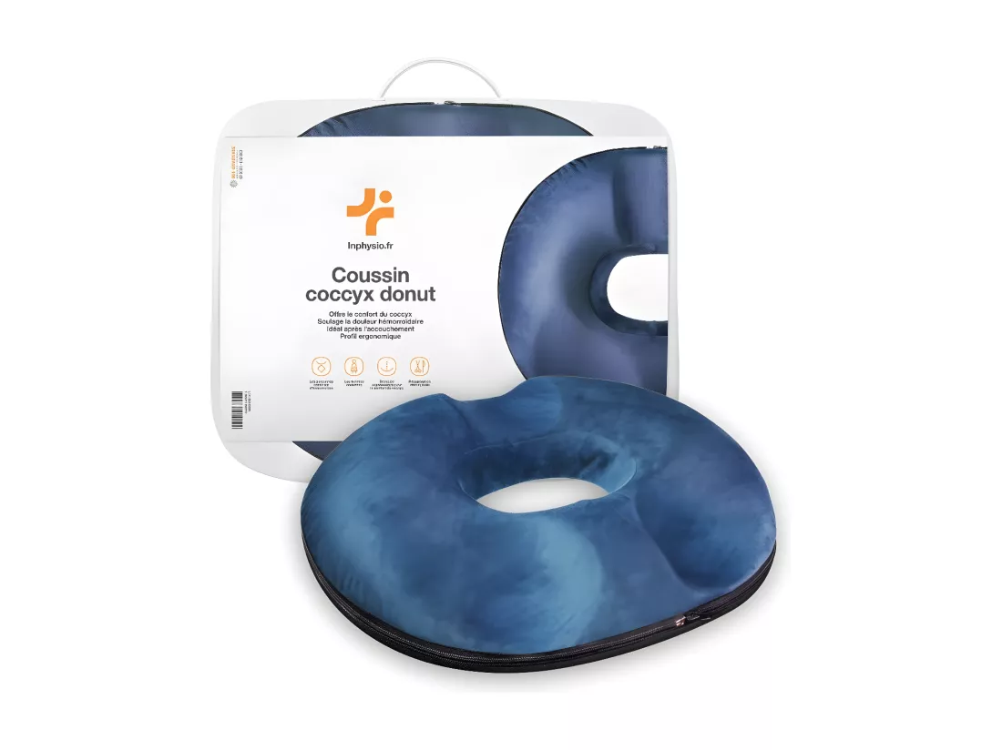 Coussin Donut pour le Coccyx 44x44x7,5 COUSSIN COCCYX