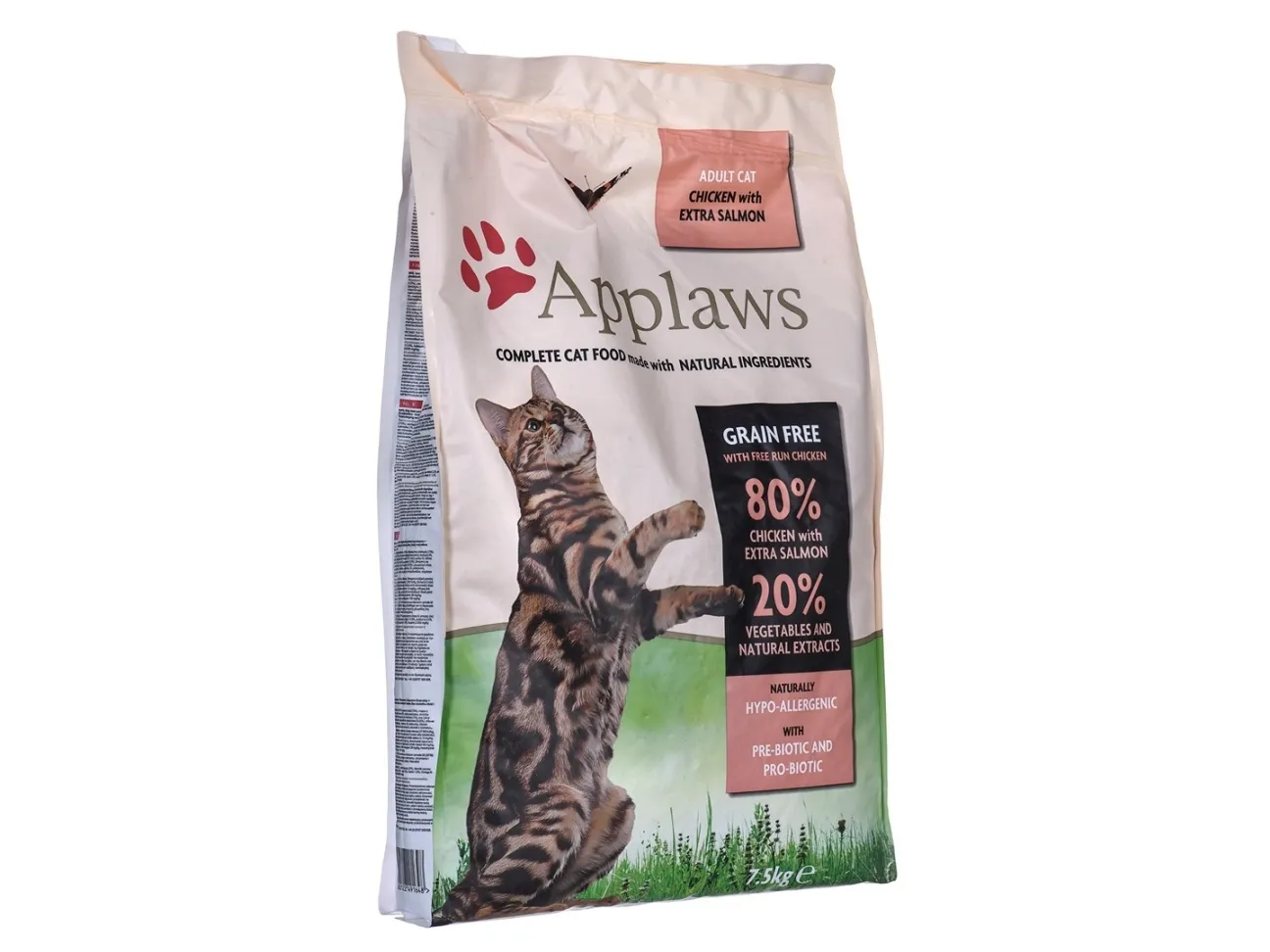 Applaws Adult cat Kylling, Laks, 7,5 kg