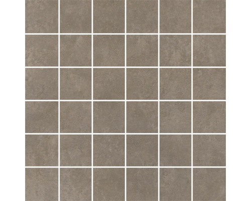 MIRAVA mozaïek MANHATTAN taupe mat 30 x 30 x 0,9 cm