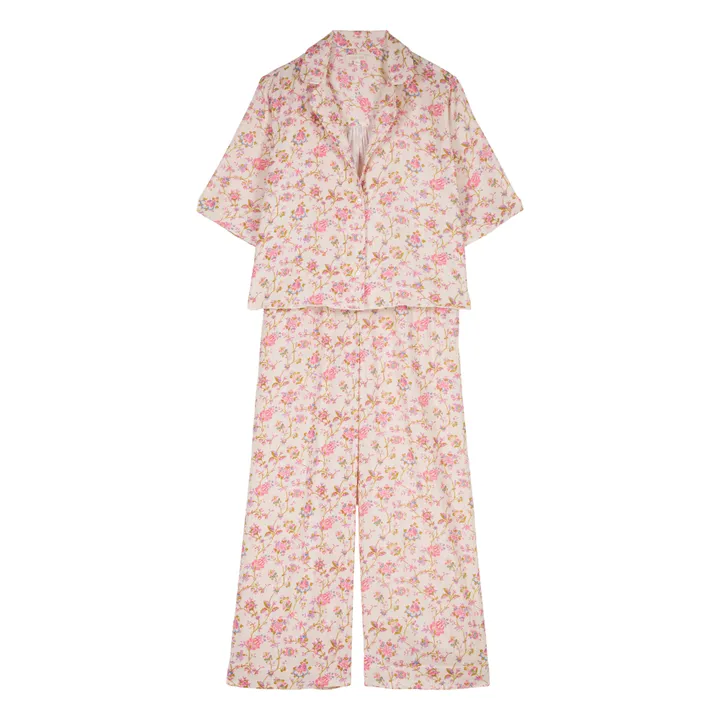 Louise Misha Pyjama Louka Coton Bio - Collection Femme | Crème