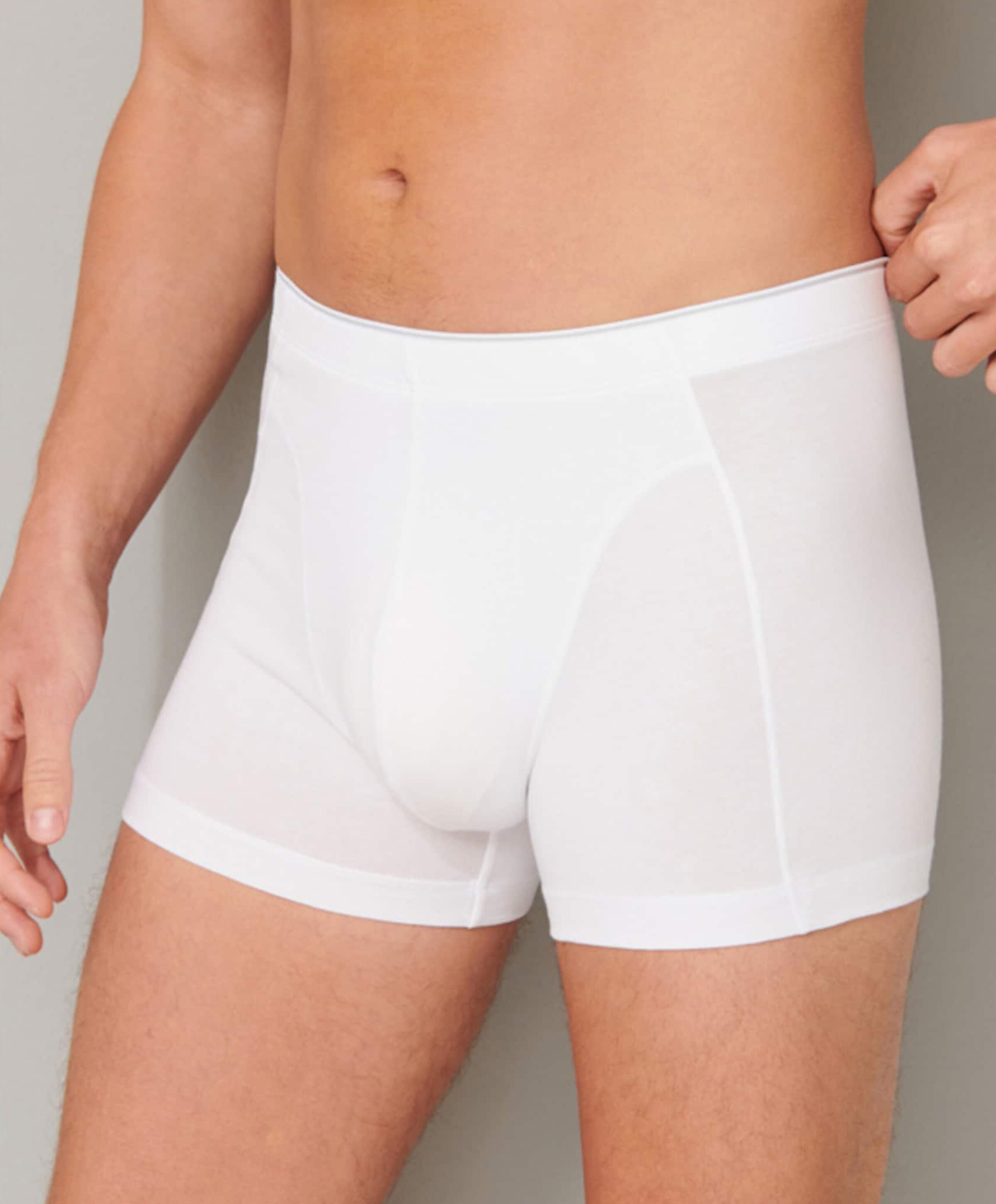 Schiesser Heren boxershort wit