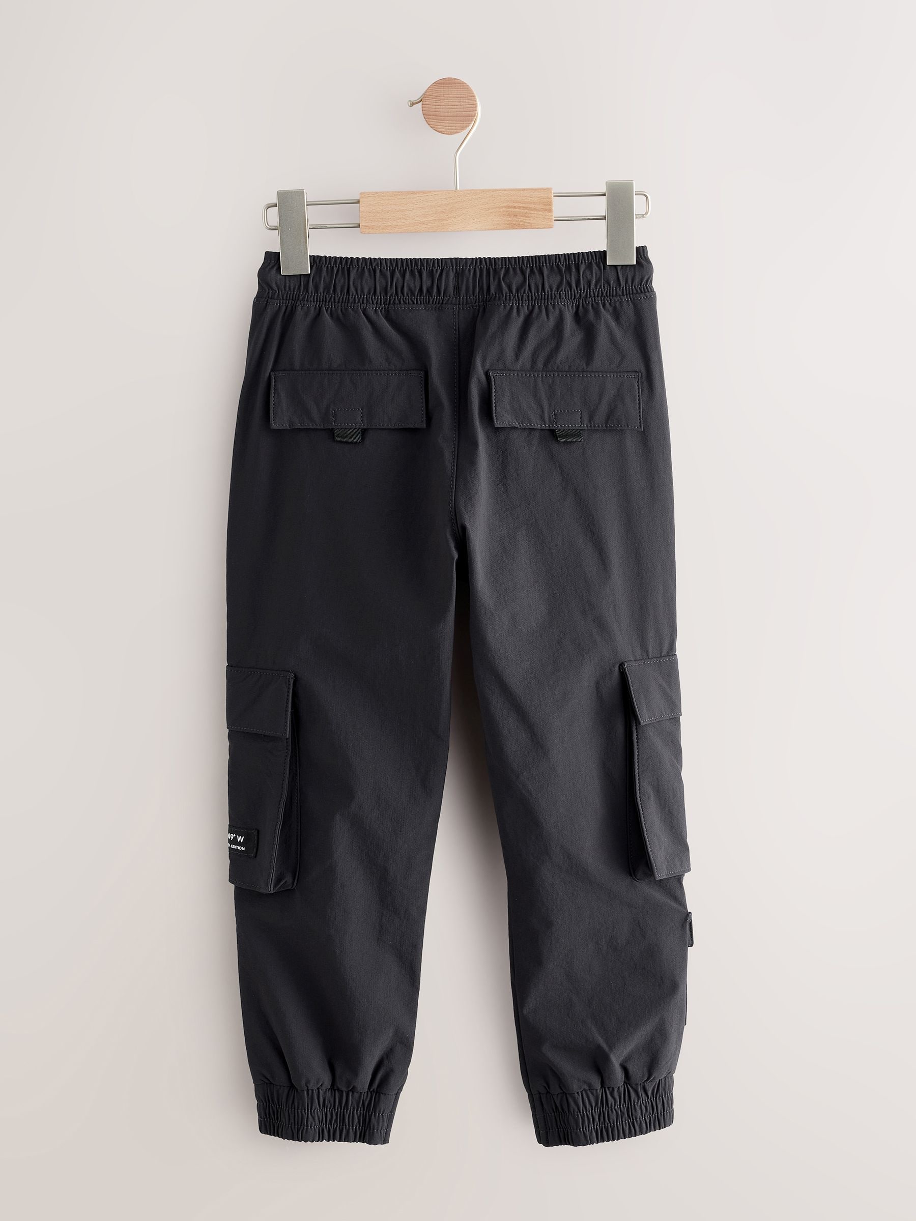 Zwart - Cargo Premium putty-broek (3 - 16 jr)