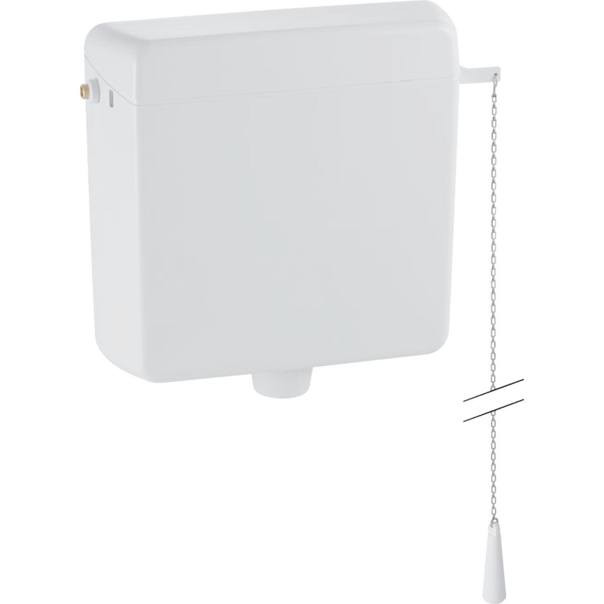 Geberit hooghangend reservoir met deksel alpien wit