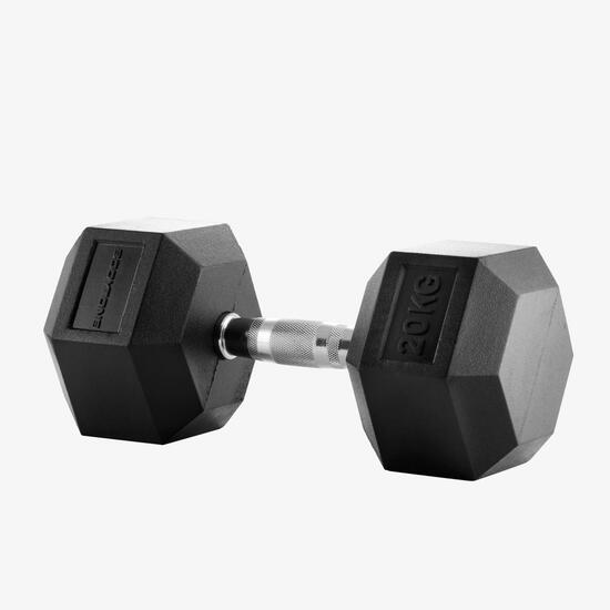 Halteres hexagonais de 8 kg (par)