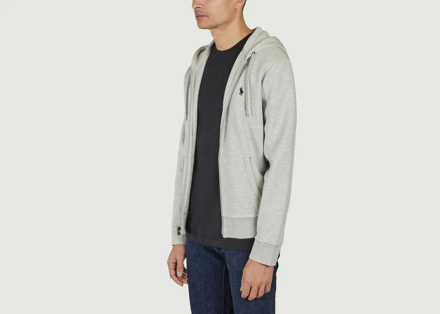Hoodie zippé siglé Polo Ralph Lauren